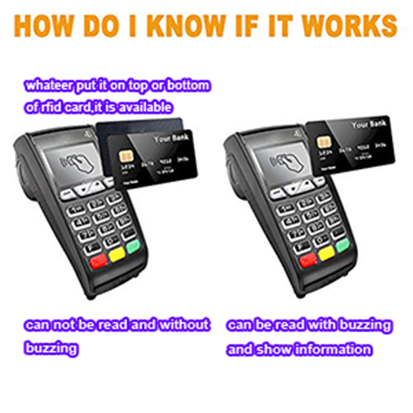 How to work with Rfid Blocking Card