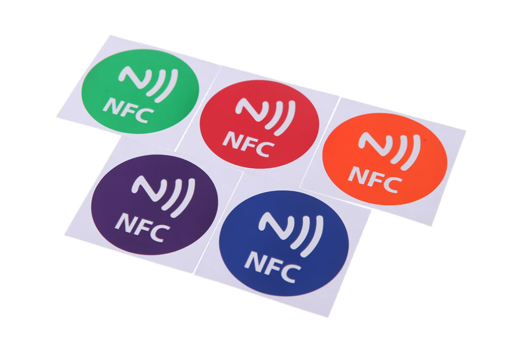 Ntag215 Nfc Printed Label Sticker 